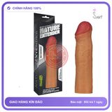 Bao Cao Su Đôn Dên 5cm Siêu Mềm Nature Extender Lovetoy (MS1) chính hãng - có hương thơm, ôm sát cảm giác thật, chất liệu latex an toàn - giao hàng che tên kín đáo