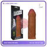 Bao Cao Su Đôn Dên 2.5cm Siêu Mềm Nature Extender Lovetoy (MS2) chính hãng - ôm sát cảm giác thật, chất liệu latex an toàn, hàng nhập khẩu - giao hàng che tên kín đáo