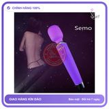 Chày Rung Nhật Cao Cấp Massage Kích Thích Điểm Semo chính hãng - silicone y tế, chất liệu an toàn cho da, dễ vệ sinh - giao hàng che tên kín đáo