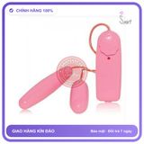 Trứng Rung Tình Yêu - Rẻ 2 Đầu (Cà chính hãng - sạc USB, chống nước, chất liệu an toàn cho da - giao hàng che tên kín đáo