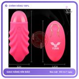 Trứng Rung Không Dây Điều Khiển Từ Xa Yeain chính hãng - 10 chế độ rung, sạc usb, rung êm không tiếng động - giao hàng che tên kín đáo