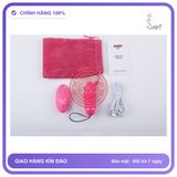Trứng Rung Không Dây Điều Khiển Từ Xa Yeain chính hãng - 10 chế độ rung, sạc usb, rung êm không tiếng động - giao hàng che tên kín đáo