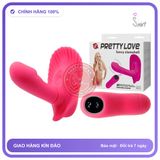 Dương Vật Giả Pettylove Fancy Clamshell Điều Khiển Từ chính hãng - 30 chế độ rung, silicone mềm mại, chất liệu an toàn cho da - giao hàng che tên kín đáo