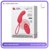 Trứng Rung Tình Yêu Pretty Love Clyde Không Dây, Sạc USB chính hãng - 10 cấp độ rung, điều khiển từ xa, silicone mềm mại - giao hàng che tên kín đáo