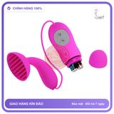 Trứng Rung Silicon Hoa Sen Brady Pretty Love Trứng Rung Tình Yêu Cao Cấp 12 Chế Độ chính hãng - 12 chế độ rung, silicone mềm mại, chất liệu an toàn cho da - giao hàng che tên kín đáo