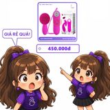 Trứng Rung Silicon Hoa Sen Brady Pretty Love Trứng Rung Tình Yêu Cao Cấp 12 Chế Độ chính hãng - 12 chế độ rung, silicone mềm mại, chất liệu an toàn cho da - giao hàng che tên kín đáo