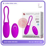 Trứng Rung Không Dây Điều Khiển Từ Xa Elroy Pretty Love Baile chính hãng - 12 chế độ rung, sạc USB, silicone mềm mại - giao hàng che tên kín đáo