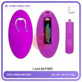 Trứng Rung Không Dây Điều Khiển Từ Xa Elroy Pretty Love Baile chính hãng - 12 chế độ rung, sạc USB, silicone mềm mại - giao hàng che tên kín đáo