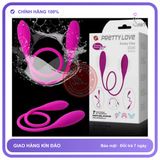 Trứng Rung 2 Đầu Rung Pretty Love Snaky Vibe chính hãng - 7 chế độ rung, sạc usb, silicone mềm mại - giao hàng che tên kín đáo