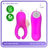 Mini Love Trứng Rung Tình Yêu Càng Cua Kích Thích Điểm G chính hãng - 12 chế độ rung, chống nước, silicone mềm - giao hàng che tên kín đáo