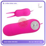 Trứng Tình Yêu Pretty Love Blair LyBaile, Tai Thỏ chính hãng - 12 chế độ rung, silicone mềm mại, chất liệu an toàn cho da - giao hàng che tên kín đáo
