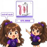Máy Massage Pretty Love Grace Chính Hãng - 12 chế độ rung, silicone mềm mại, chất liệu an toàn cho da - giao hàng che tên kín đáo