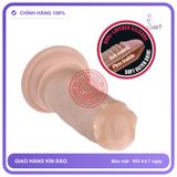 Dương Vật Giả Cao Cấp Siêu Mềm Dẻo Hít chính hãng - đế hít tường, silicone mềm mại, chất liệu an toàn cho da - giao hàng che tên kín đáo