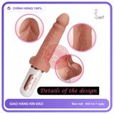 Dương Vật Giả Thụt Nhiệt Cao Cấp Loveaider chính hãng - 10 chế độ rung, sạc USB, rung nhấp chuyển động đẩy tới và lui tự động - giao hàng che tên kín đáo