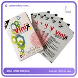 Tem Vinix 100mg Hàn Quốc Chính Hãng 1 tem - chất liệu an toàn cho da, dễ vệ sinh, êm ái khi dùng - giao hàng che tên kín đáo