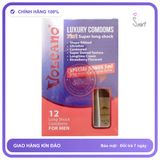 Bao Cao Su Volcano 7in1 + Chai Xịt Cao Cấp Volcano 5ml chính hãng - hộp 12 cái, hỗ trợ kéo dài, có hương thơm - giao hàng che tên kín đáo