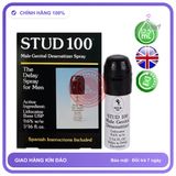Chai Xịt Anh Stud 100 - Kéo Dài Thời Gian - 10ml chính hãng - thấm nhanh không nhờn rít, dùng trước khi quan hệ, nhỏ gọn dễ mang theo - giao hàng che tên kín đáo