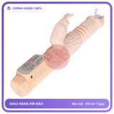 Dương Vật Giả Bunny rung nhấp chuyển động đẩy tới và lui 12 Chế Độ Tỏa Nhiệt 48°C chính hãng - 4 chế độ rung, sạc USB, rung nhấp chuyển động đẩy tới và lui tự động - giao hàng che tên kín đá