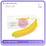 Dương Vật Giả Hình Trái Chuối Cao Cấp Moylan Banana chính hãng - 7 chế độ rung, sạc USB, silicone cao cấp - giao hàng che tên kín đáo