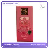 Sìn Sú Dạng Nhỏ Giọt - Hồng Tửu chính hãng - kéo dài thời gian, chiết xuất thảo dược, 3ml - giao hàng che tên kín đáo