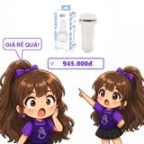 Âm Đạo Giả Cốc MX Grip Vagina Trong Suốt chính hãng - chất liệu an toàn cho da, dễ vệ sinh, êm ái khi dùng - giao hàng che tên kín đáo