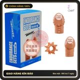 (Che Tên) Bao Cao Su Bộ 2 Đôn Đầu Cao Cấp Kèm Vòng Silicon Endurance 325354 - Snapshop