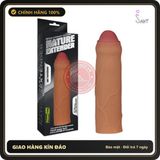 (Che Tên) Bao Cao Su Đôn Dên 2.5cm Siêu Mềm Nature Extender Lovetoy (MS2) 326463 Hộp Trắng Kín