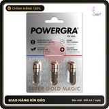 (Che Tên) Viên Uống Hỗ Trợ Nam Giới Powergra For Men, Vỉ 3 viên Hỗ Trợ 24/7