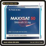 (Che Tên) Viên Uống Hỗ Trợ Sức Khỏe Nam Giới Maxxsat 50mg Chuẩn Auth