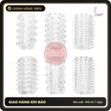 (Che Tên) Bao Cao Su Đôn Khúc Giữa Silicon Vỉ 6 Cái 328456 Hộp Trắng Kín