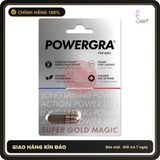 (Che Tên) Viên Uống Hỗ Trợ Sức Khỏe Powergra For Men, Vỉ 1 viên Bảo Mật Tuyệt Đối