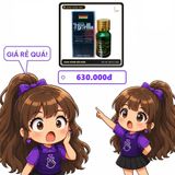 (Che Tên) Viên Uống Hỗ Trợ Phái Mạnh Black Gorilla 6800mg - Lọ 10 Viên Hộp Trắng Kín