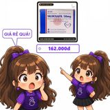 (Che Tên) Viên Uống Hỗ Trợ Phái Mạnh 50mg - Vỉ 4 Viên - Hàng Mới Về