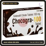 (Che Tên) Viên Nhai Cường Dương Vị Socola Chocogra 100mg - Hàng Mới Về