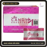 (Che Tên) Kẹo Miss Candy B Nano Plus Mỹ Chính Hãng Cho Phái Nữ - Hộp 8 Viên Chuẩn Auth