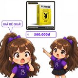 (Che Tên) (Hàng công ty) Xịt Anh PlayBoy Vip – Kéo Dài Thời Gian – Chai 10ml Hộp Trắng Kín
