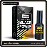 (Che Tên) Xịt Thơm Cơ Thể USA - Bamboo Delay – Black Power – 15ml Cao Cấp Bảo Đảm