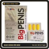 (Che Tên) Viên Khử Mùi Big Penis 6800mg - Hộp 12 Viên Chuẩn Auth