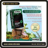(Che Tên) Xịt Khử Mùi Thơm Cơ Thể USA Bamboo Herbal Organic Delay Spray For Men – 5ml Cao Cấp Bảo Đảm