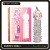 (Che Tên) Bao Cao Su Đôn Ngón Tay Cao Cấp JIYU Rung Móc 358667 Hộp Trắng Kín