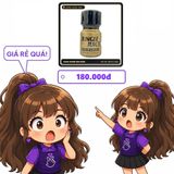 (Che Tên) Chai Hít Tăng Hưng Phấn Popper Jungle Juice Gold – 10ml – Nhập Mỹ 395444 Chuẩn Auth