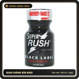 (Che Tên) Chai Hít Tăng Khoái Cảm Popper Super Rush Black Label – Chai 10ml 396134 Hộp Trắng Kín
