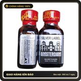 (Che Tên) Popper Amsterdam Silver Label 30ml Giao Nhanh Toàn Quốc
