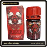 (Che Tên) Popper King Đầu Trâu Đỏ 40ml – Chính Hãng Mỹ, Kích Thích Cực Mạnh Cho Top & Bot Hỗ Trợ 24/7