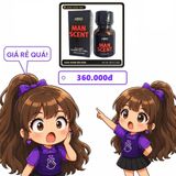 (Che Tên) Popper Man Scent 10ml – Hương Thơm Độc Đáo Tăng Hưng Phấn Kích Thích Cho LGBT – Top Bot 440221 Hỗ Trợ 24/7