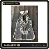 (Che Tên) Váy Ngủ Cosplay Sườn Xám Thêu Hoa - Đồ Hóa Trang Nữ Sang Trọng, Kiểu Dáng Truyền Thống, Lý Tưởng Cho Bữa Tiệc Hóa Trang Bảo Mật Tuyệt Đối