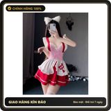 (Che Tên) Váy Cosplay Nàng Hầu Hình Mèo - Đồ Ngủ Quyến Rũ, Thiết Kế Độc Đáo Dành Cho Bữa Tiệc Hóa Trang và Thư Giãn Tại Nhà Hỗ Trợ 24/7