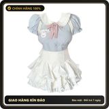 (Che Tên) Váy Cosplay Nữ Sinh Đồ Ngủ Quyến Rũ - Thiết Kế Dễ Thương, Phù Hợp Tiệc Hóa Trang, Chất Liệu Mềm Mại, Thoải Mái Khi Mặc Hỗ Trợ 24/7