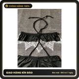 (Che Tên) Váy Cosplay Thư Ký Phối Ren Quyến Rũ - Đồ Hóa Trang Nữ Sang Trọng Dành Cho Tiệc và Sự Kiện Cosplay Cao Cấp Bảo Đảm
