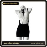 (Che Tên) Váy Cosplay Thư Ký Sexy - Đồ Ngủ Nữ Tính Thời Trang, Dành Cho Tiệc và Sự Kiện Cosplay, Chất Liệu Thun Mềm Mại, Dưới 55kg Chuẩn Auth
